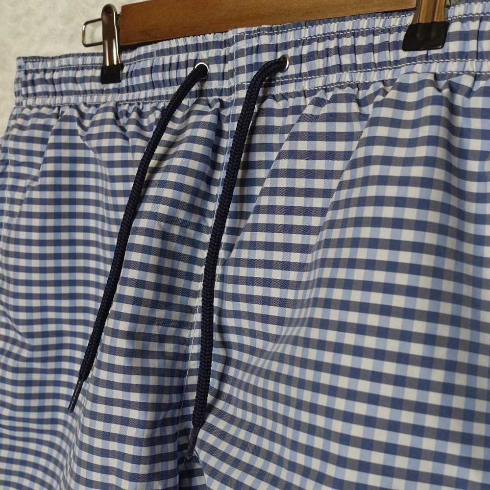 H&M Men’s Gingham Large Swim Trunks